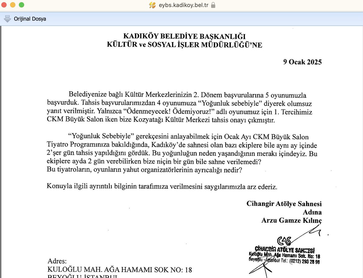 Arzu Gamze Kılınç tweet media