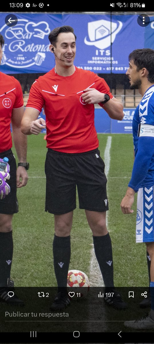 El árbitro Javier García Rubio a la nevera. Tremendos errores arbitrales siempre a favor de uno de los dos equipos en el Xerez Deportivo vs Cádiz Mirandilla del grupo 4 de 2 rfef.