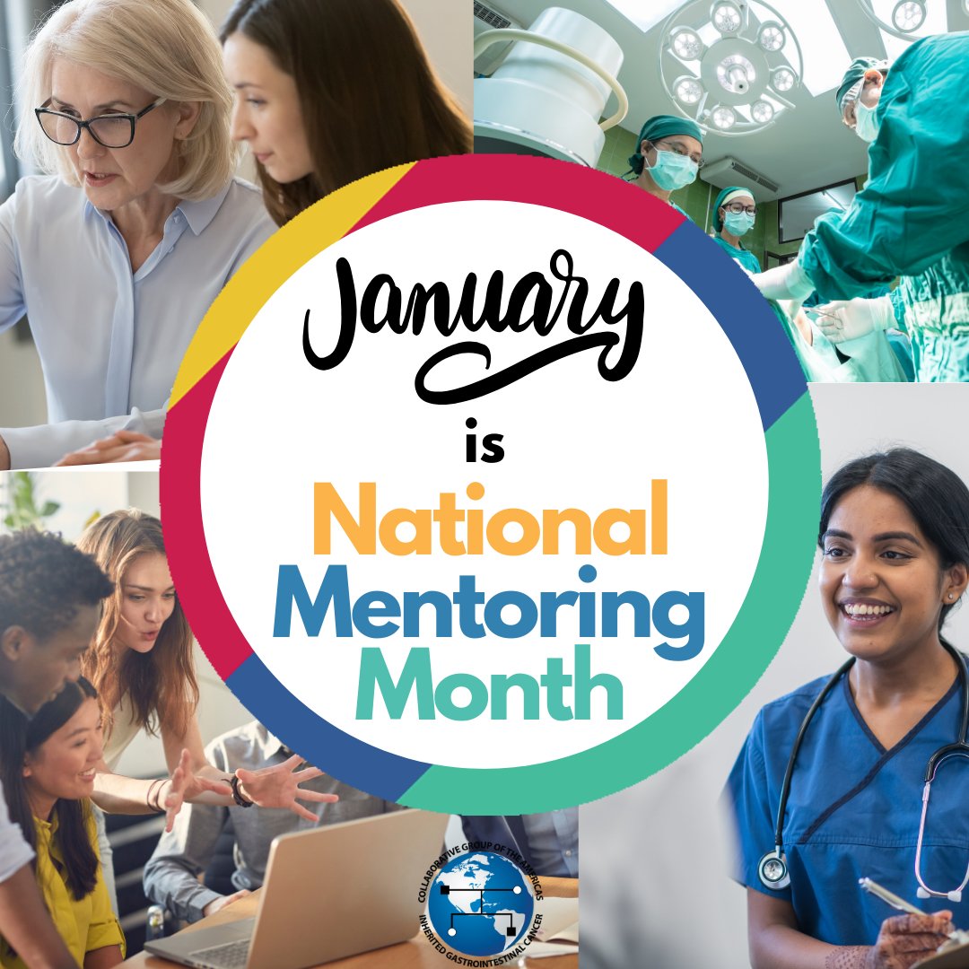 CGAIGC's tweet image. 📢January is #NationalMentoringMonth‼️

🌟A shout out to all the #HereditaryGICancer mentors, many of them our members, who give their time &amp;amp; effort to supporting the next generation of #HCP in this field🙏

➡️👂to the🎙️"Mentorship - A Shared Experience"👉tinyurl.com/bdf9h8