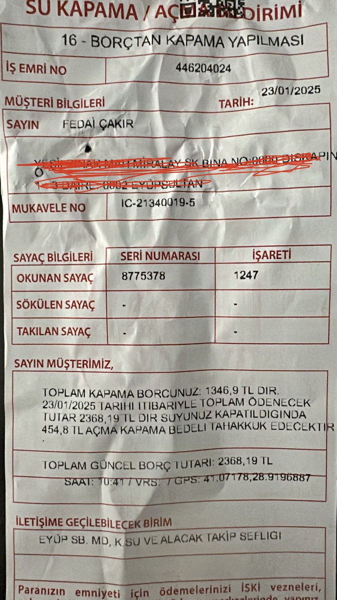 fedaicakir's tweet photo. Daireyi yeni almışız su sözleşmesi yapmışız hemen kaçak kullanım olmasın diye, iski benden öncekilerin kullanımınıda bana yaslamış. Su kullanım dönemi belli ama sen kontrol etseydin deyip bana ödettirdiler. Yazıklar olsun deli dumrul döneminize. @iskignmudurlugu @ekrem_imamoglu https://t.co/IfAMoK0Blq
