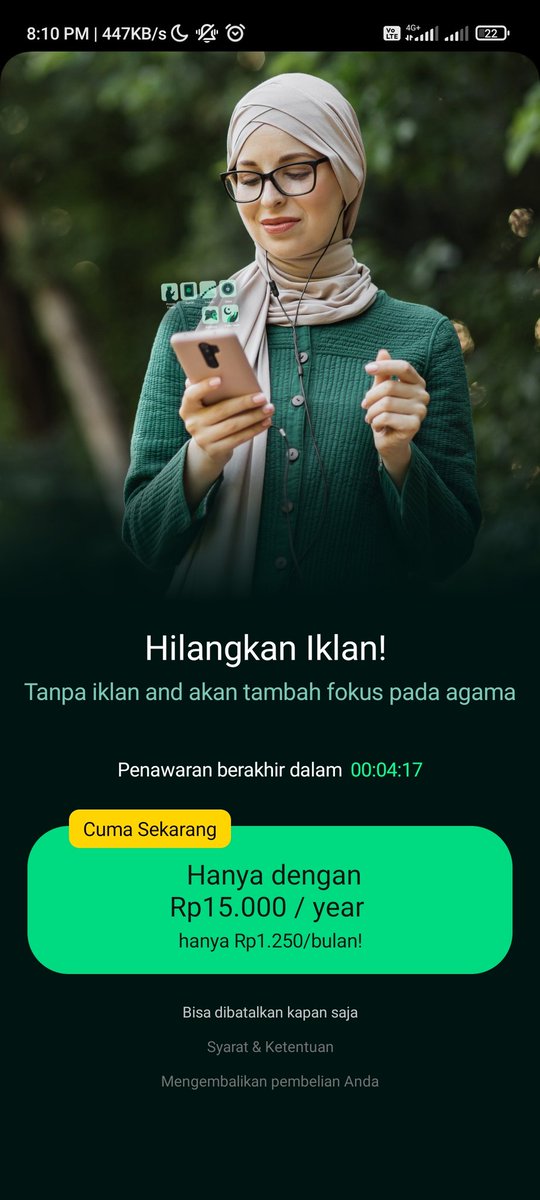 yourscaffeine's tweet photo. @MuslimPro halo, saya tadi beli paket ini , uang sudah tepotong tetapi akun muslim pro saya belum premium,apakah  bisa dibantu? Terima kasih https://t.co/FwVEv5gGBq