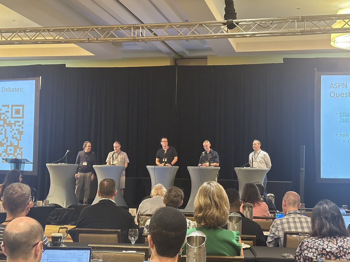 #ASPN2025 is underway with our debate on fetal vs open myelomeningocele repair