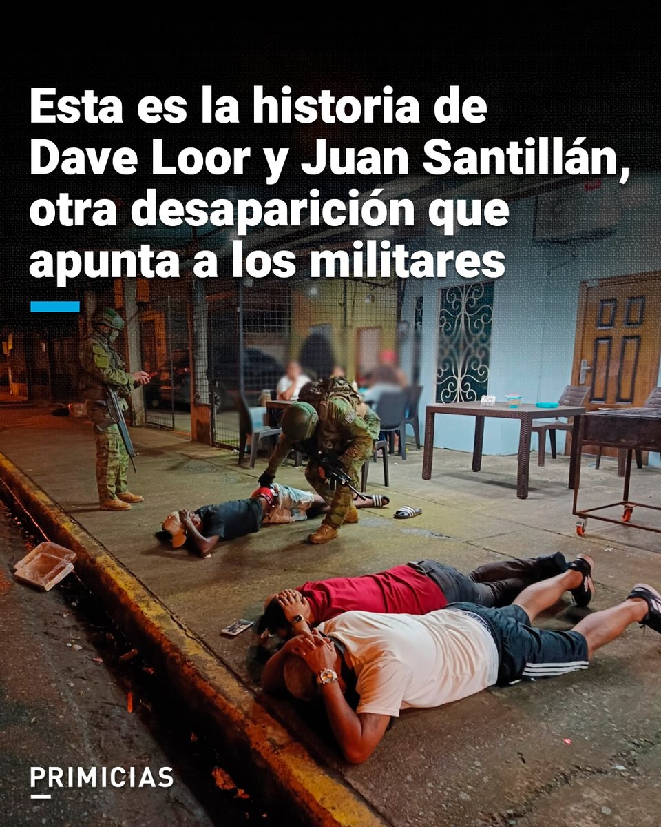 Primicias's tweet photo. "Necesito que por favor me ayuden a localizar a mi hijo y a su amigo" es el pedido de la madre de Dave Loor. La jueza a cargo de las investigaciones declaró la desaparición de los jóvenes. https://t.co/Wpts45GsoS https://t.co/ZES2z91AD7