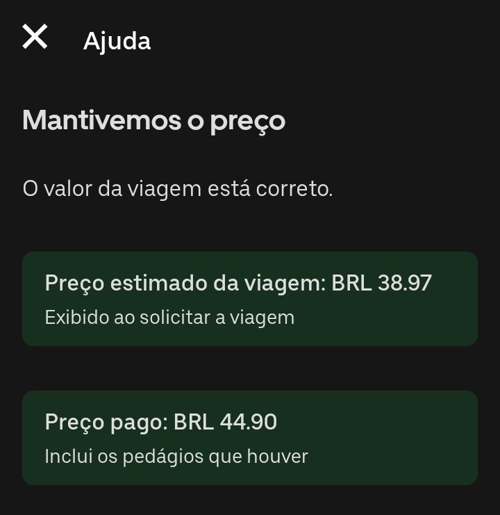 Gadoarrependid0's tweet photo. A porra do @Uber_Brasil me cobrou o pedágio, que ao meu ver é do carro de aplicativo. https://t.co/UryjukANI1