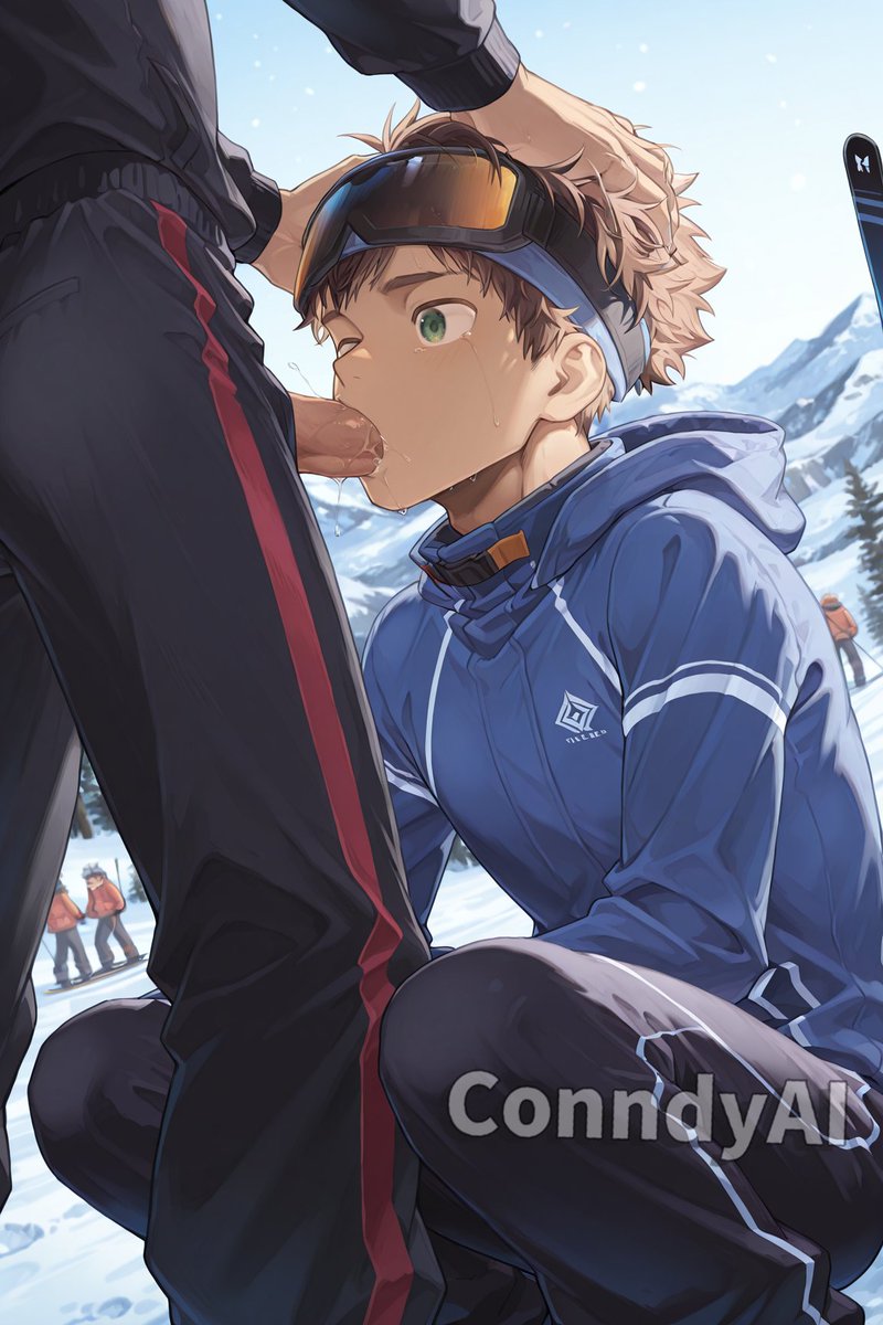 ConndyAI's tweet photo. Test Part 44 - Miya OC

The coach taught him to ski like this🏂
教練教他這樣滑雪🏂

#AIart #AIBL部 #AIイケメン部 #yaoi #gay #NSFW #R18 https://t.co/3eZZlnDnG6