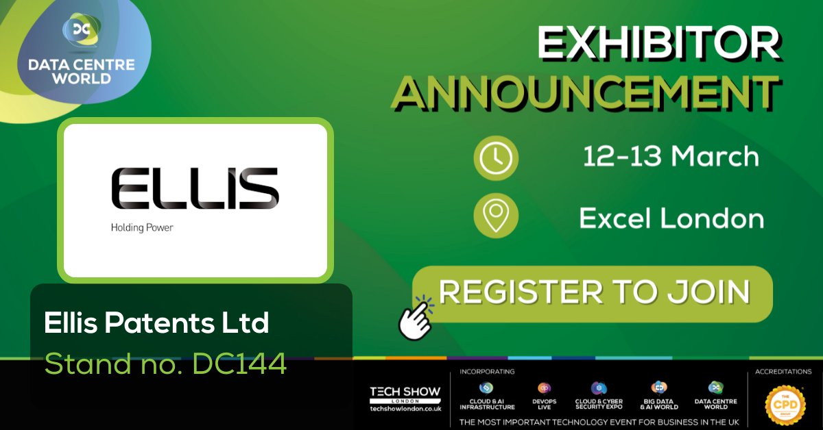We're proud to be exhibiting at Data Centre World 2025! Join us on 12-13 March at Excel London - Register today! #DCW #DataCentreWorld invt.io/1txbllduwbc
