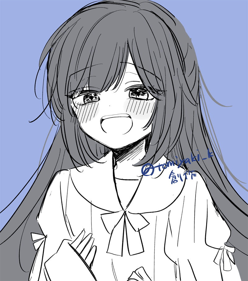 「」|鍵空とみやきのイラスト