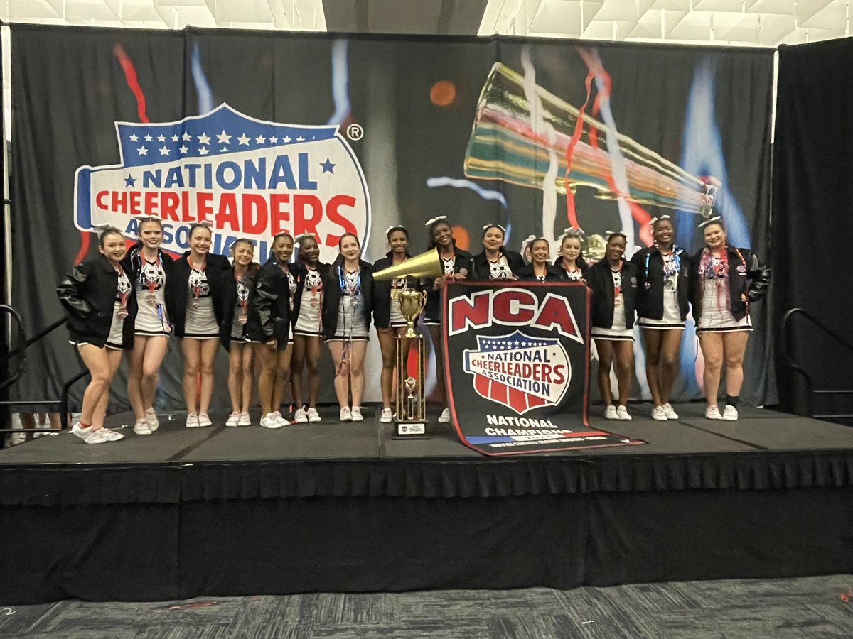 Sotomayor Cheer made history yesterday by winning their first NCA National Champions! Congratulations Cheer!!