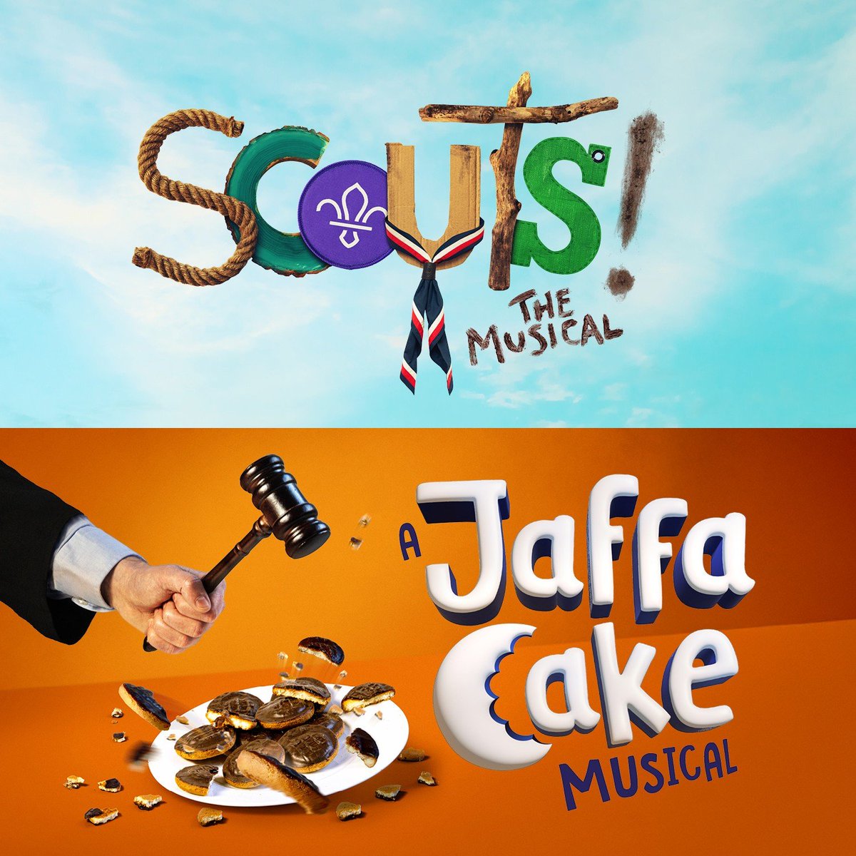 .<a href="/TheGigglemug/">Gigglemug</a> have announced their summer season.

Scouts The Musical will play on tour visiting <a href="/crescenttheatre/">Crescent Theatre</a>, <a href="/hopemilltheatre/">Hope Mill Theatre</a>, <a href="/GatehouseLondon/">Upstairs At The Gatehouse</a> and <a href="/TheatreRBath/">Theatre Royal Bath</a>.

linktr.ee/ScoutsTheMusic…

A Jaffa Cake will return to play at the Edinburgh Fringe.