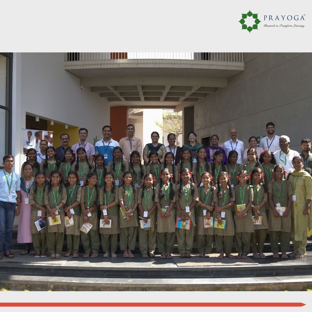 PrayogaIER's tweet photo. Student of GHPS Hallikeri, Gadag District, visited Prayoga on January 27th as part of our Prerana Program. The students engaged in hands-on learning by exploring natural ecosystems, observing geological formations, and participating in insightful discussion
#Prerana #Prayoga https://t.co/TLnxRQzFRI