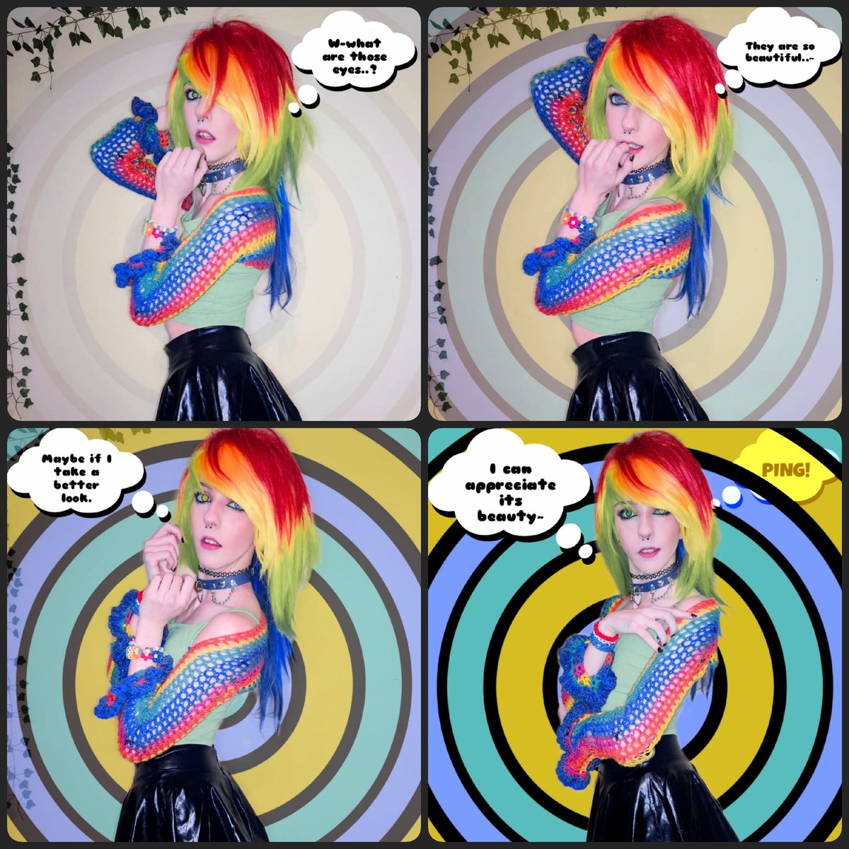 Hey! I bring you something new. The truth is I always wanted to try to make this type of comics (if it can be considered a comic) enjoy! 

There is no story, because I think it tells itself.
deviantart.com/eliprettyeyes/…
#Kaa #Hypno