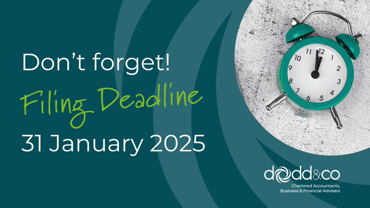 Deadline approaching‼️

Don’t forget - the online deadline for filing your Self Assessment tax return and paying your bill is midnight 31 January 2025 ⏰