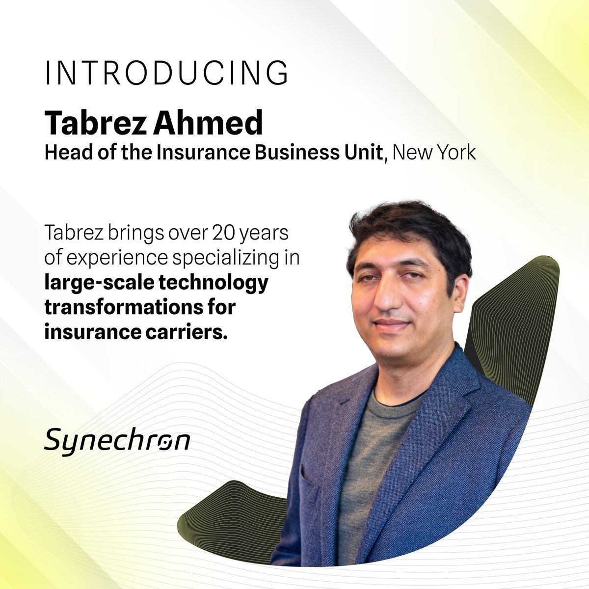 Synechron tweet media