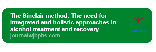 Pleased to share our latest article on the Sinclair Method, which calls for more holistic approaches to alcohol treatment. Let’s bridge the gap between research &amp; practice. Read more here: journalwjbphs.com/node/298
#alcoholusedisorder #alcoholrecovery #RecoveryPosse