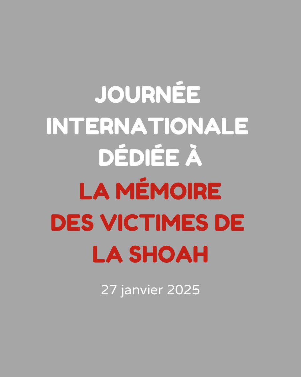 MoDem_Gard's tweet image. 80e anniversaire de la libération du camp d’Auschwitz : commémoration aujourd’hui à 15 h au monument allées Jean-Jaurès à Nîmes.