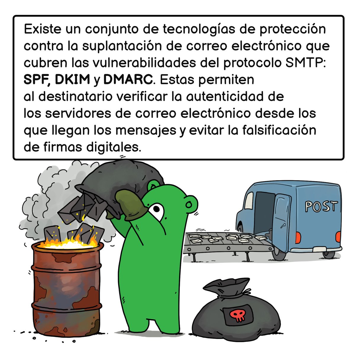 KasperskyES's tweet photo. Email spoofing, una técnica habitual que utilizan los estafadores para engañarte. 🎭📩 https://t.co/q5DvClqKas