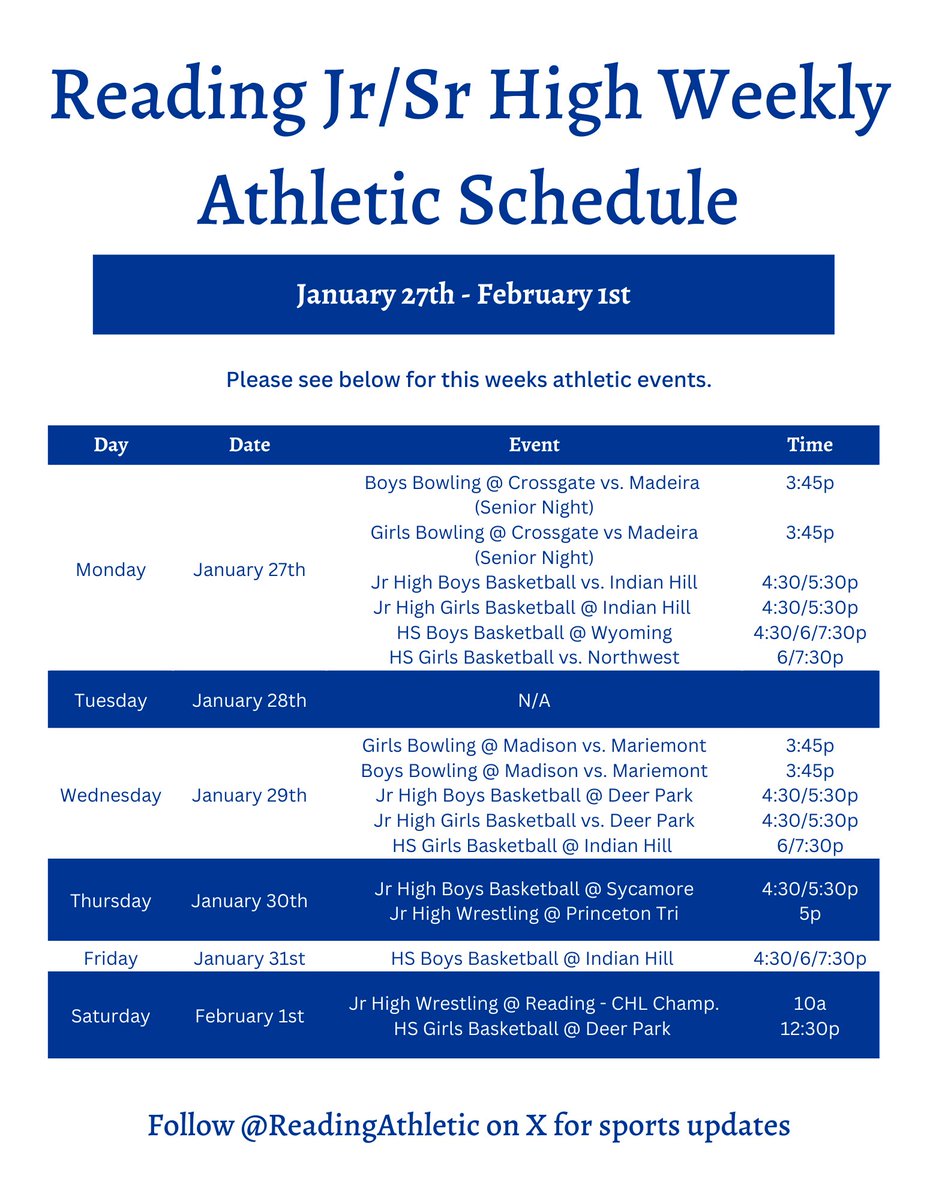 Reading Schools tweet media