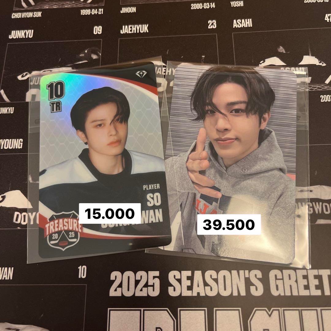 upiwoopy's tweet photo. [🫧 wts | want to sell 🛁] 

Sharing Photocard Treasure

💸 On pict
Polaroid 17k/ea

✅ Secured, Ready Japan
✅ Bersih Ina
❌ Pack &amp; Admin 🍊
📍 Bekasi

t. Junghwan Jihoon Doyoung Asahi Jaehyuk Season Greeting 2025 Poca PC Polaroid TC Trading Card https://t.co/n2TCMNm7ZI