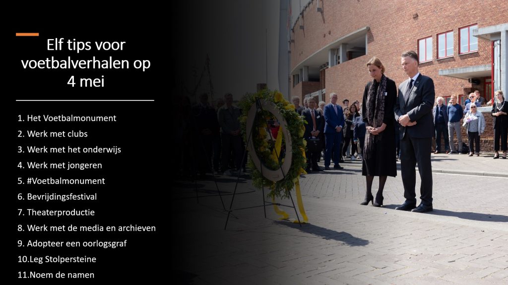 Precies 80 jaar geleden werd Auschwitz bevrijd. Door heel het land werden minstens duizend Joodse voetballers vermoord, waarmee voetbal een goede manier is om over de Holocaust te praten. Ik heb elf tips hoe je zoiets kan doen.

Staat op LinkedIn op linkedin.com/pulse/elf-tips…