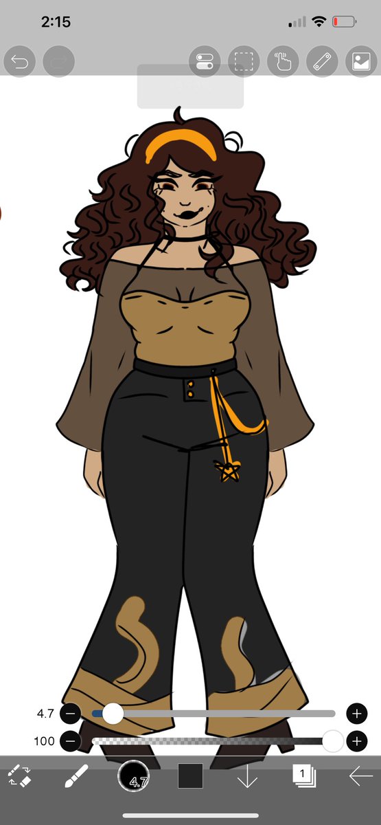 Her first full body drawingbHDBEHEH