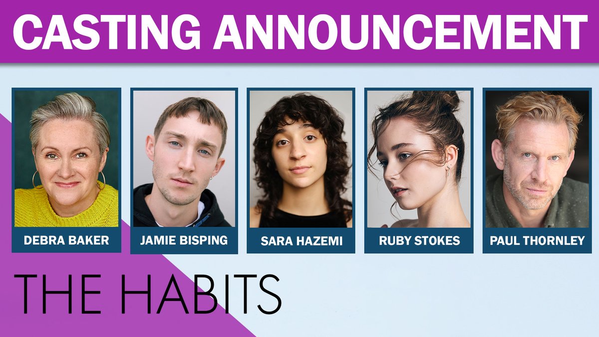 Hamps_Theatre's tweet photo. 🧙 Meet the cast of The Habits🧙

Opening next month, here's the cast bringing Jack Bradfield's debut play The Habits to life.

📆 Playing 28 February - 5 April
🎫 https://t.co/YB5bWOVI6i https://t.co/Gq1QsOxpPH