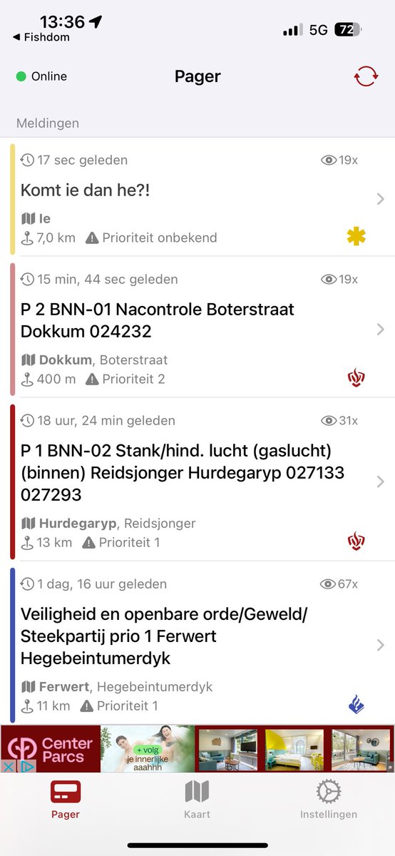KooistraPascal's tweet photo. Komt ie dan he😂 wat is dit #P2000 #alarmeringen https://t.co/zo4IXDMlTR