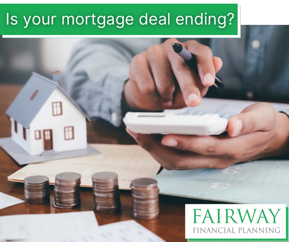 ⏰Is your mortgage deal now coming to an end? 

🗓️Book in to see one of our experienced Mortgage advisors to secure a new deal before your deal ends. 

📉You could lower your payments, reduce your term, or both! 

✉️Message us to find out more.