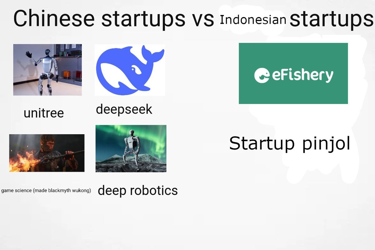 arjunaskykok's tweet photo. Indonesian innovation peaked at pinjol.

Pinjol = loan (for my non-Indonesian followers). https://t.co/eGp82HuWiP