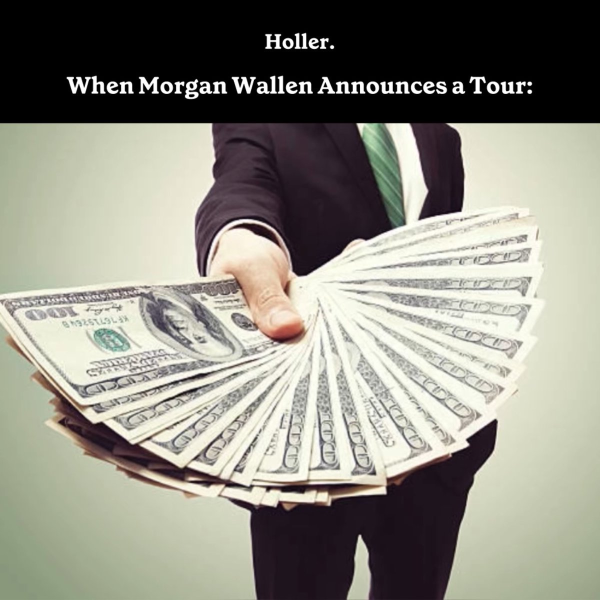 HollerCountry's tweet image. Who else agreed with Morgan? 🤨

#mememonday #countrymusic #holler