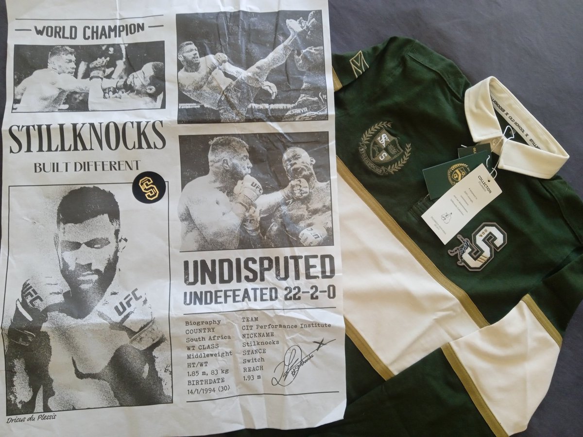 THE CHAMP IS HERE!!! THE CHAMP IS HERE!!! <a href="/dricusduplessis/">Dricus Du Plessis</a> 
Fight fit ready ✅
Location booked for weekend away  at #daaiplekkieindieweskus <a href="/RadioRaps/">Radioraps (Rikus de Beer)</a> ✅
Now these next two weeks must vlieg fast.