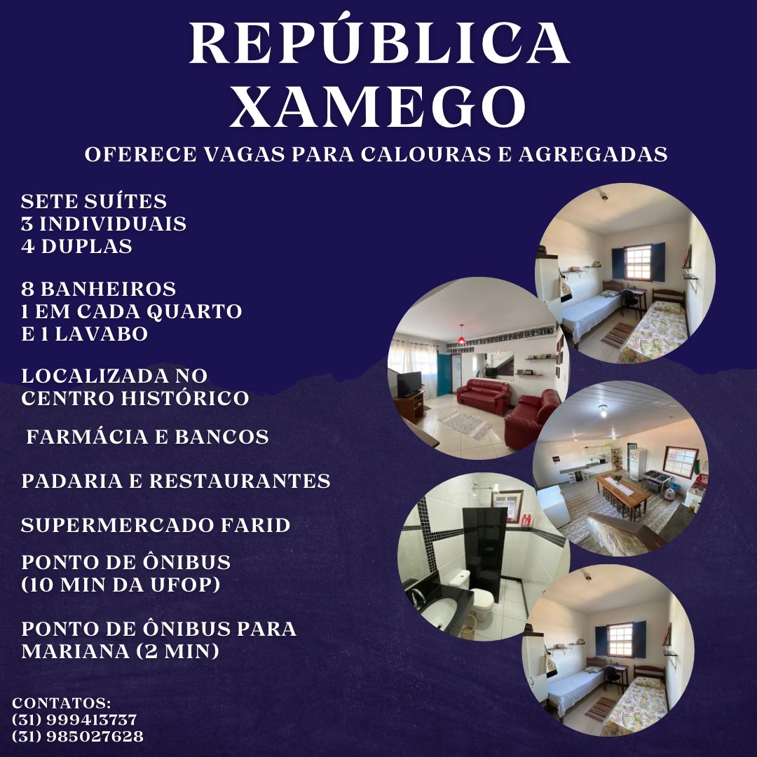 VitoriaCalixto1's tweet photo. @studylog__ Oiii parabéns!! Fiz ufop e se tiver alguma dúvida pode me chamar! Se tiver procurando um lugar para morar a minha república está com vagas para calouras!  O insta é @repxamegoop pra ter mais informações! https://t.co/FLdV5Aptzb