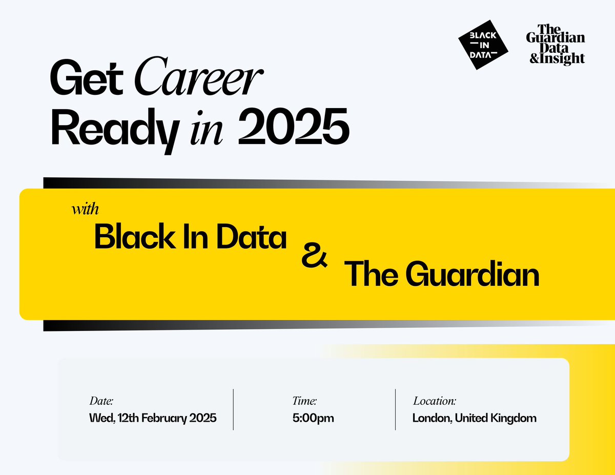 🚀 Get Career Ready in 2025! 🚀
Join us on Wednesday, 12th February at 5 PM in London! 

RSVP: forms.gle/k2822UaHtKLuMV…

✨ What’s in store?
✅ CV Reviews
✅ LinkedIn Profile Tips
✅ Professional Headshots
✅ Interview Prep &amp; Mock Questions