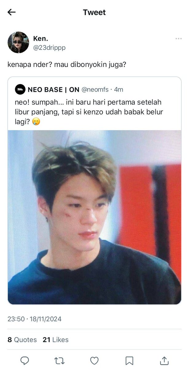 debelloie's tweet photo. ; troublemaker
jaemjen few tweets au

ketika si petentang petenteng punya pacar kapten basket dari sekolah tetangga 💕 https://t.co/MQWbPIyges