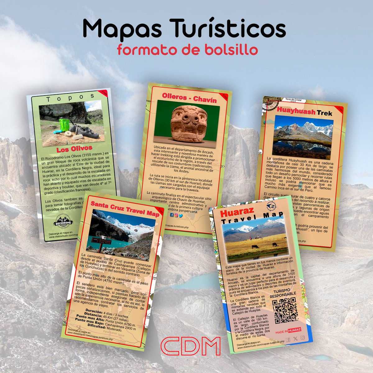 web_directorio's tweet photo. #𝗣𝘂𝗯𝗹𝗶𝗰𝗶𝗱𝗮𝗱
Mapas turísticos de #Huaraz https://t.co/OZr6ZDglkP