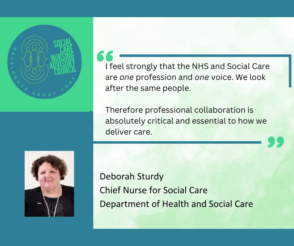 The Outstanding Society (@outstandingscic) on Twitter photo The Chairs of the seven regional <a href="/SCNACsOffical/">SCNACs (Social Care Nursing Advisory Councils)</a> were proud to host a virtual update on their progress last week in their Monthly meeting. The event featured insights from <a href="/sturdy_deborah/">Deborah Sturdy</a> and <a href="/Duncan_CNO/">Duncan Burton</a> from <a href="/DHSCgovuk/">Department of Health and Social Care</a>
Nurse leaders from across health and social care The Chairs of the seven regional <a href="/SCNACsOffical/">SCNACs (Social Care Nursing Advisory Councils)</a> were proud to host a virtual update on their progress last week in their Monthly meeting. The event featured insights from <a href="/sturdy_deborah/">Deborah Sturdy</a> and <a href="/Duncan_CNO/">Duncan Burton</a> from <a href="/DHSCgovuk/">Department of Health and Social Care</a>
Nurse leaders from across health and social care