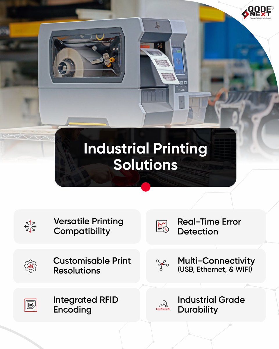QodeNext (@qodenext) on Twitter photo Qodenext’s industrial printers are built for high-volume, efficient printing across industries like manufacturing, retail, logistics & healthcare.
Upgrade your printing today! bit.ly/4jqwctr
<a href="/antgrasso/">Antonio Grasso</a>
<a href="/ScottWLuton/">Scott W. Luton</a>
<a href="/mvollmer1/">Dr. Marcell Vollmer 🇺🇦 #StaySafe #CES2025</a>
<a href="/Nicochan33/">Nicolas Babin</a> Qodenext’s industrial printers are built for high-volume, efficient printing across industries like manufacturing, retail, logistics & healthcare.
Upgrade your printing today! bit.ly/4jqwctr
<a href="/antgrasso/">Antonio Grasso</a>
<a href="/ScottWLuton/">Scott W. Luton</a>
<a href="/mvollmer1/">Dr. Marcell Vollmer 🇺🇦 #StaySafe #CES2025</a>
<a href="/Nicochan33/">Nicolas Babin</a>