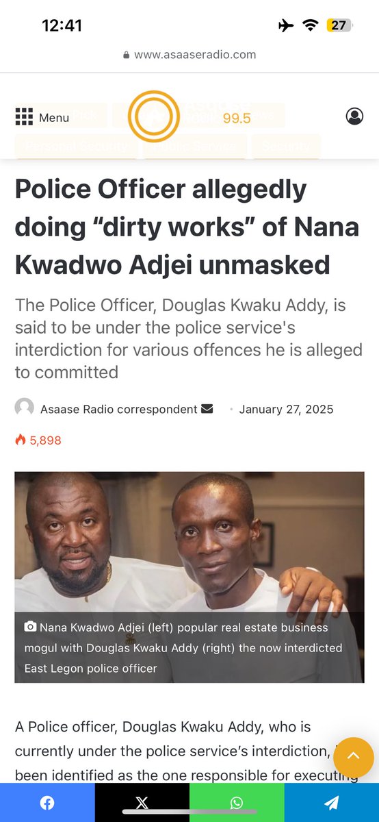 IvyEnyonam_'s tweet photo. His biggest mistake was thinking he could use the media to humiliate a victim.
This will backfire so nicely! Everyone involved in this bribery must be dealt with #JusticeForBaabaSam
https://t.co/pbea2BXZDH? https://t.co/Jv70eSOK5s