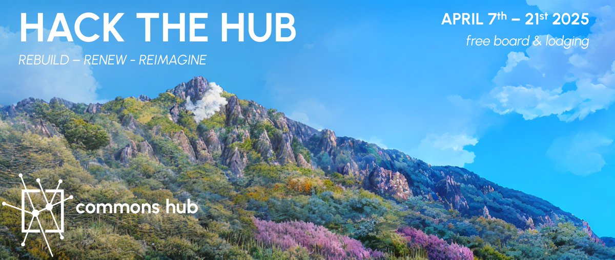 🌱Join us for 2 weeks of rebuilding the Hub, renewing its spirit, and reimagining its future!

From April 7-21, we invite all friends to contribute skills, ideas, and energy to its growth, culminating in 3 days of Easter festivities🥳

Board &amp; lodging free, memories priceless!✨