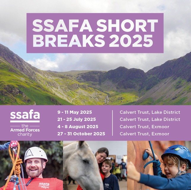 hive_raf's tweet photo. SSAFA Short Breaks .. are free, residential adventure breaks for Forces families who have a child with an additional need and/or disability aged 5 to 18 years
To apply for the break, please click the link: https://t.co/wrjP3toJxQ 
 #RAFHIVE #armedforcesfamilies #militarychildren https://t.co/Oe0r1V5i79
