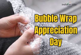 AmandaMurphyFL's tweet photo. Bubble Wrap Appreciation Day!  Who hasn't used bubble wrap as a fun past time game? https://t.co/tH0SW4mpRE