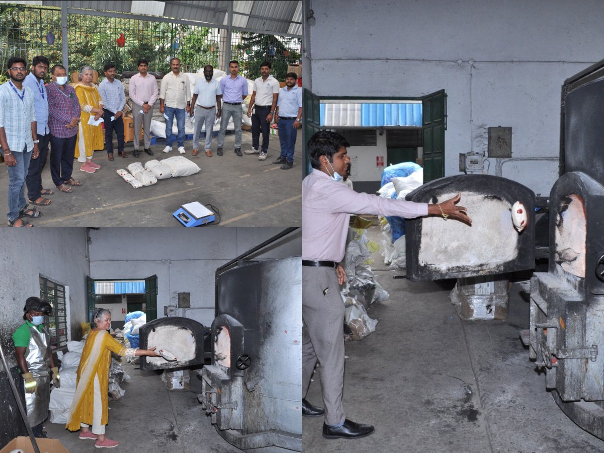 City Customs, Bengaluru carried out destruction of 11.997 kgs NDPS items Cocaine &amp; Ganja, worth approx. ₹36.08 cr. on 24.01.2025 as part of Drug Disposal Campaign launched by CBIC to fight against drug smuggling and its illicit trade &amp; distribution. #IndianCustomsAtWork #CBIC