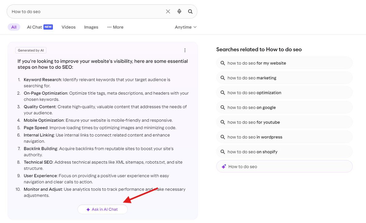 ismailsagdic10's tweet photo. 📌 Yahoo Search AI Chat artık arama çubuğunda yer alıyor ve size kaynaklı yanıtlar sunuyor. Ayrıca, ilgili arama sonuçlarına kolayca erişim imkânı sağlıyor.

🛠️ Özellikler:
- AI yanıtlarını doğrudan görebilirsiniz.
- Yanıtları kopyalayabilir, e-posta ile gönderebilir ya da indirebilirsiniz.
- Daha kişiselleştirilmiş bir arama deneyimi!