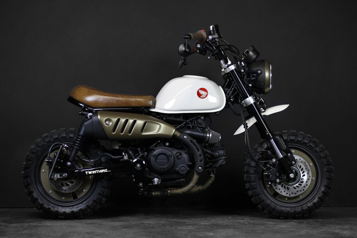 TwinThingCM's tweet photo. Custom Honda Monkey bike 125cc by https://t.co/GJym9BwCqG https://t.co/lZY4BJOdbk