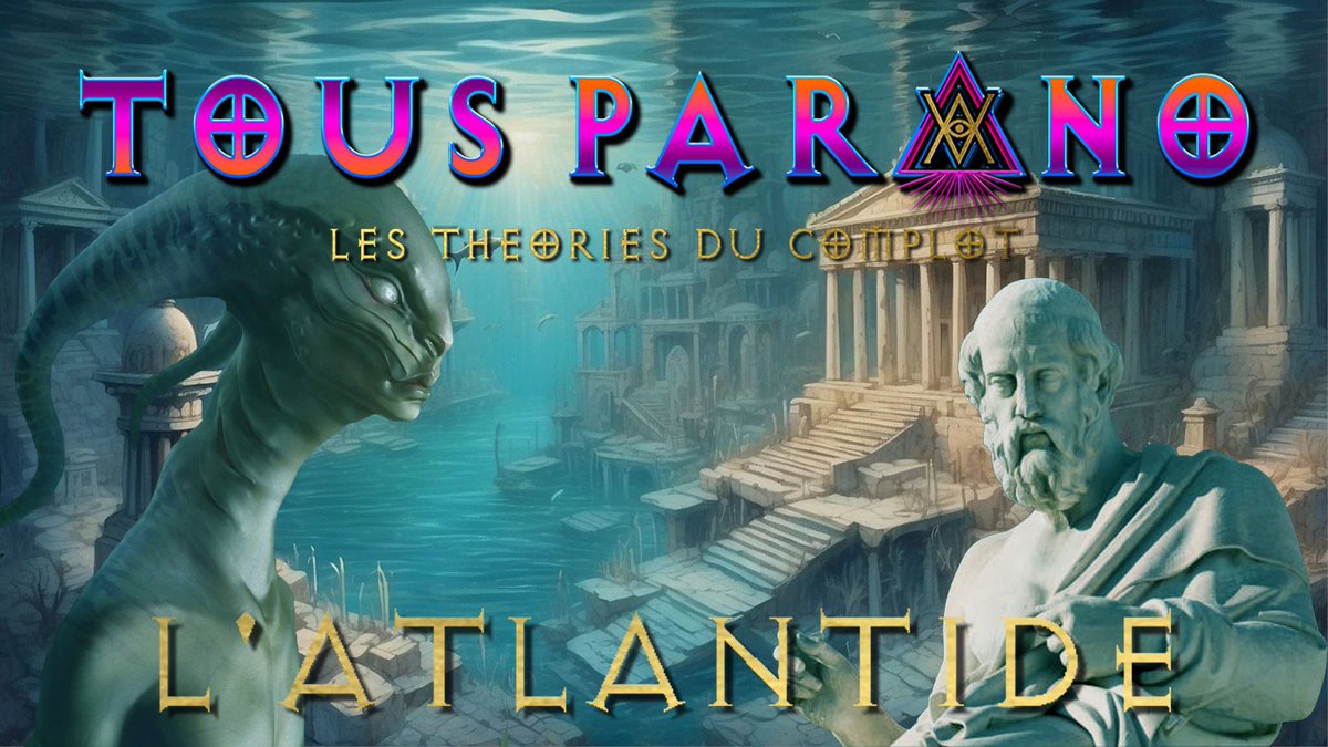 ParanoTous's tweet photo. Pour notre 50ème épisode, on vous parle du plus intemporel des mythes !

Apple Podcasts : https://t.co/QjecEoWTGr
Spotify : https://t.co/ZPNkSqylHf
Et bien sûr notre site Web : https://t.co/vvNqN8Buiw

#Atlantide #Podcast #Conspiracy #Annunaki #LostContinent https://t.co/yYYyoS0KfD
