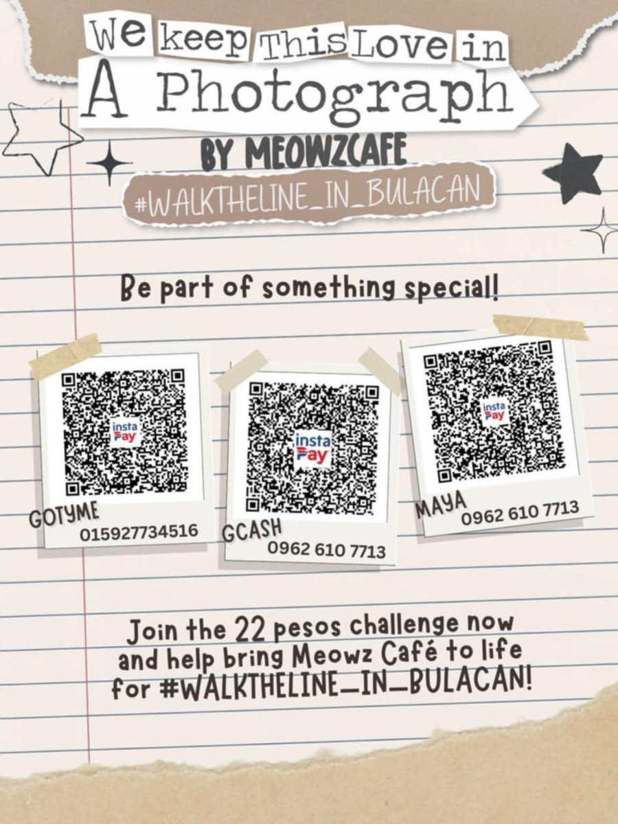MEOWZ! 🐾 The 22 pesos challenge is ON! 💖 Every donation brings us closer to making our fan support project purrfect! Whether it’s one, two, or more—every peso counts

Tag your moots &amp; spread the challenge! 🐈‍⬛🐈

#MEOWZ_CAFE #FUREVER야옹즈 #JAYWON #야옹즈 #WALKTHELINE_IN_BULACAN