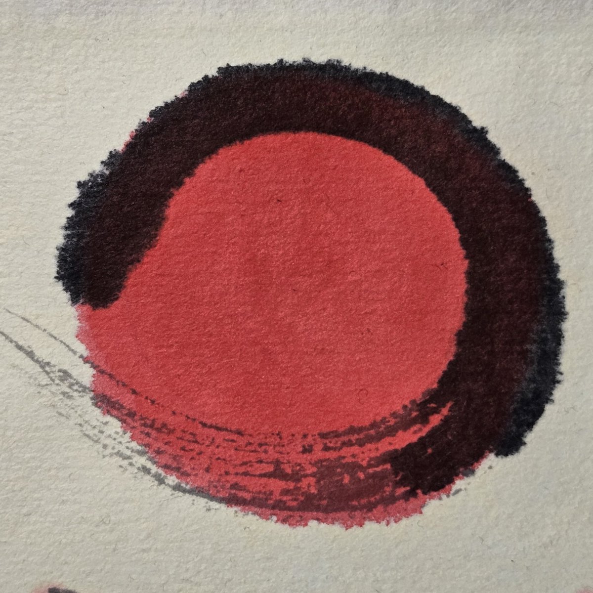 VeiledWorks's tweet photo. I've basically ignored this site for a bit but I've been working on a #Okami #fanart sumi-e painting. 

Done with traditional sumi ink sticks.
Wanna see more? 

Follow me over on the other one 🦋 https://t.co/YaqORqyk95