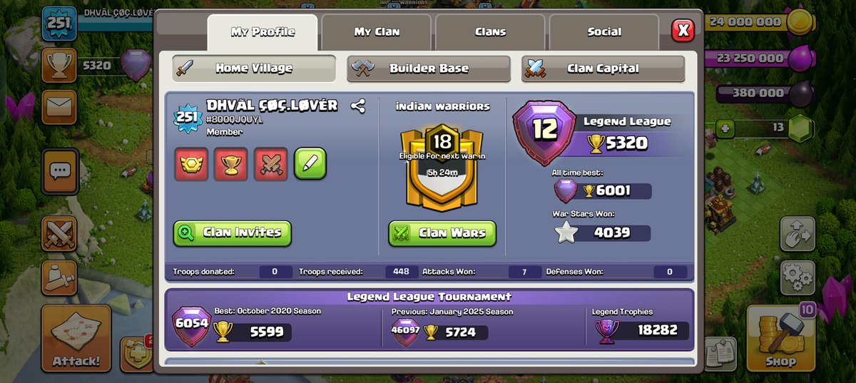 deven_gupta's tweet photo. First day 320 bas sub din asa rahe ..#coc #basecoc https://t.co/coQclcG3KQ