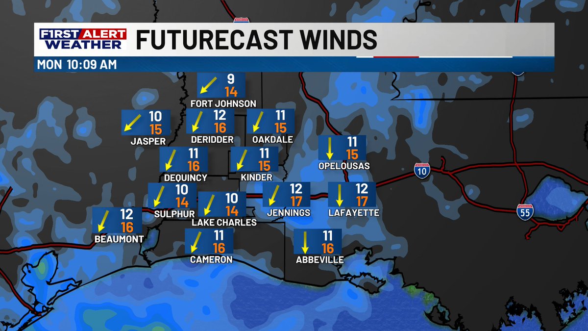 EnkJoseph's tweet photo. It's a cloudy mild and slightly breezy start to the week! Temperatures aren't too cold this morning and showers have died down, but don't expect it to warm up by too much this afternoon. A few patches of sunshine may push a few areas into the low 60's. https://t.co/oQc0PaAbTj https://t.co/8TcdnJtXhN