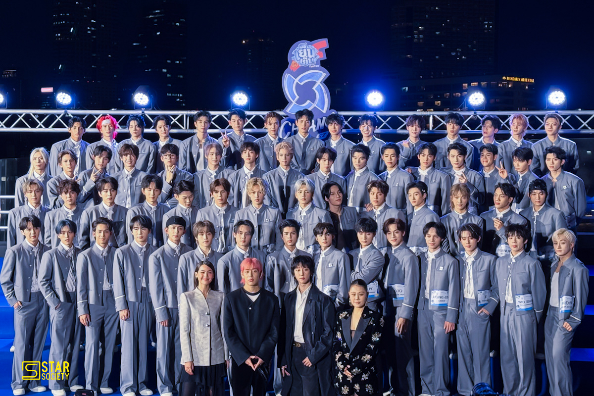 STARSOCIETY_TH's tweet photo. เมนเทอร์ #แบมแบม #TiaRay #XUMINGHAO #ญาญ่าอุรัสยา และเด็กฝึกจากรายการ “CHUANG Asia Season 2”
CHUANG Asia S2 Press Conference
#PRODUCERBamBamCHUANGAsiaS2
#CHUANGAsiaS2THE8
#THE8_CHUANGAsiaS2_PRODUCER
#BamBam #THE8
#urassayas #YuanYawei
#CHUANGPressDay
#CHUANGAsiaS2 https://t.co/daQmBHrPQn