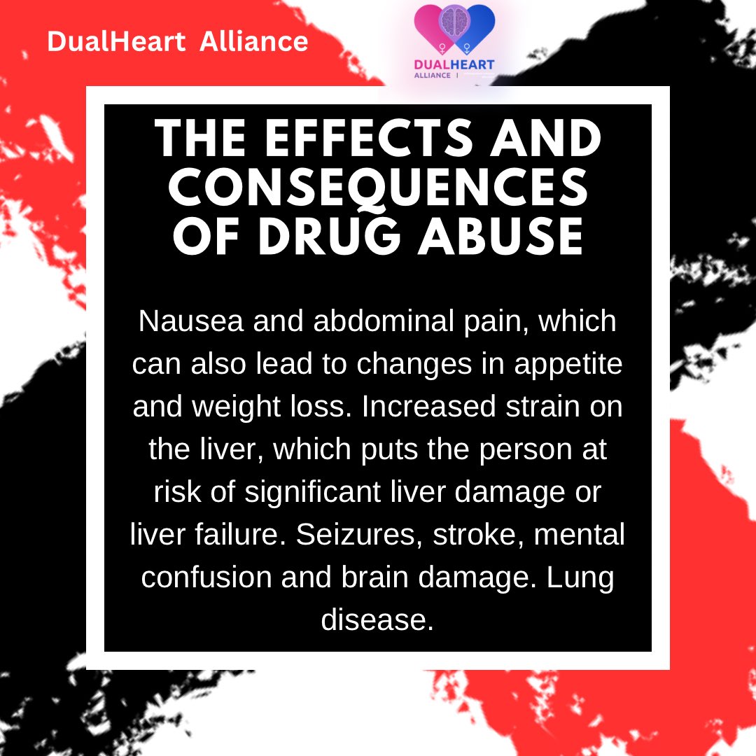 DualheartA's tweet photo. Drug abuse can lead to devastating effects on health, relationships, and communities. Let's raise awareness and promote recovery together.#biwellness #stopdrugabuse https://t.co/oVNqx5J6Dl